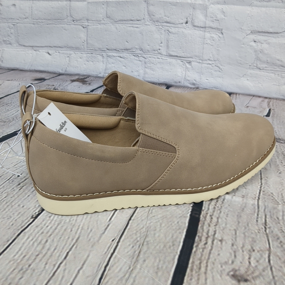 Goodfellow & Co Men's Beige Slip-On Loafers